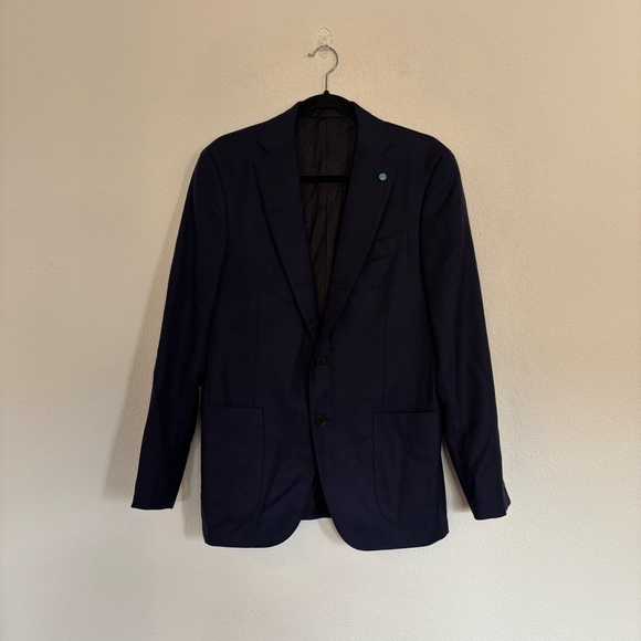 EIDOS Napoli Mens Wool Blazer Size 46R